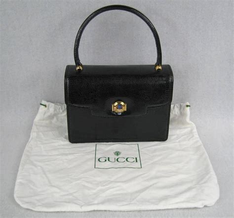 guccie black purse|vintage Gucci black purses.